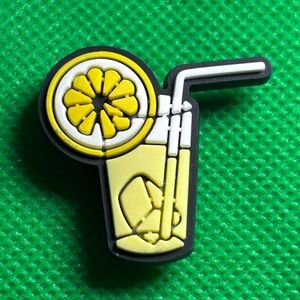🌼 (5/$10 or 10/$15) NEW “I love Gardening” Croc Charm Collection glass lemonade
